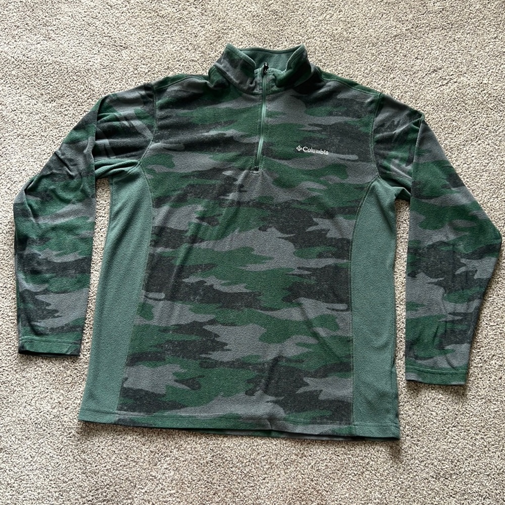 Columbia fleece half zip